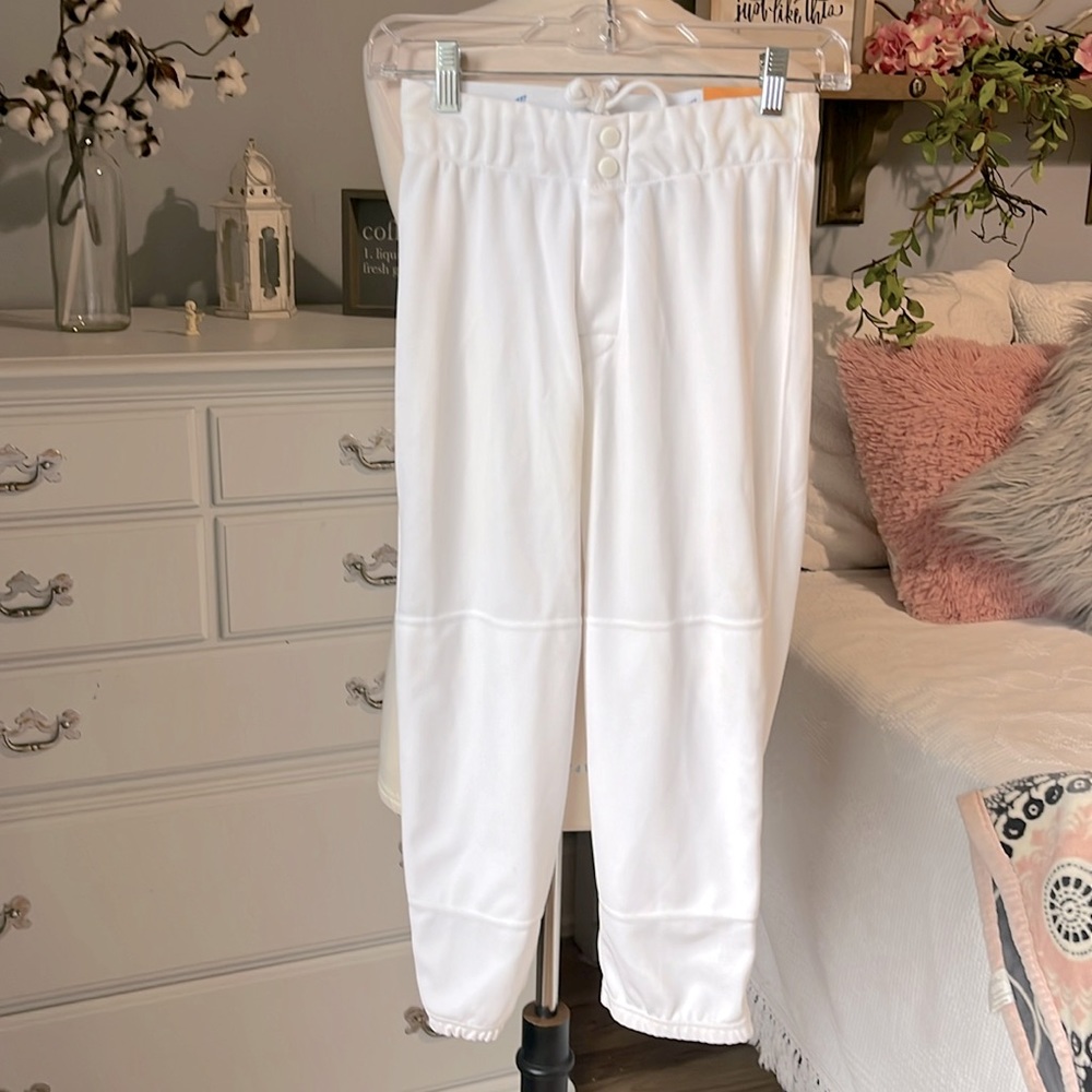Softball Pants Practice White Small Womens Worth New
